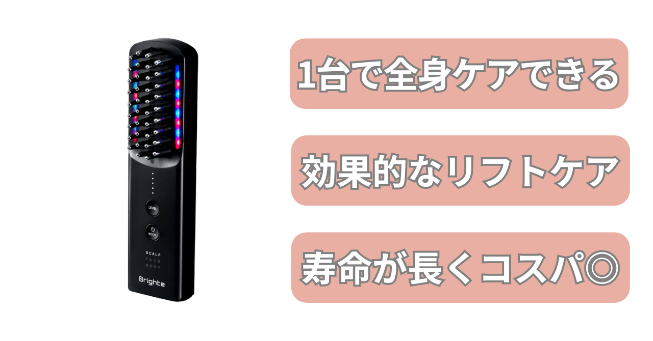 エレキブラシプラスの特徴