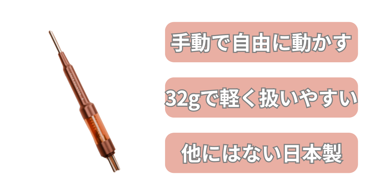 フェイスポインターⅡの特徴