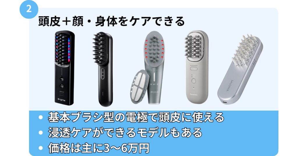 頭皮＋顔・身体をケアできる美顔器5つ