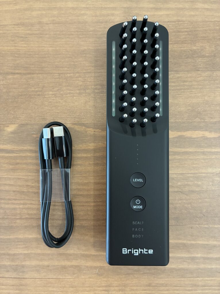 エレキブラシプラスのUSB-Cケーブル