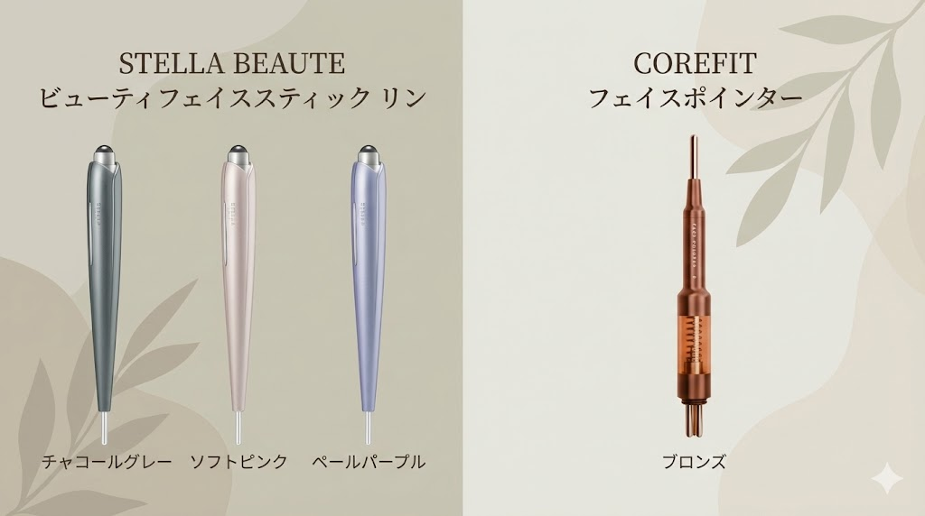 ビューティーフェイススティックリンとフェイスポインターカラーの違い