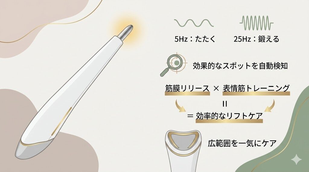 ビューティーフェイススティック　EMSの特徴