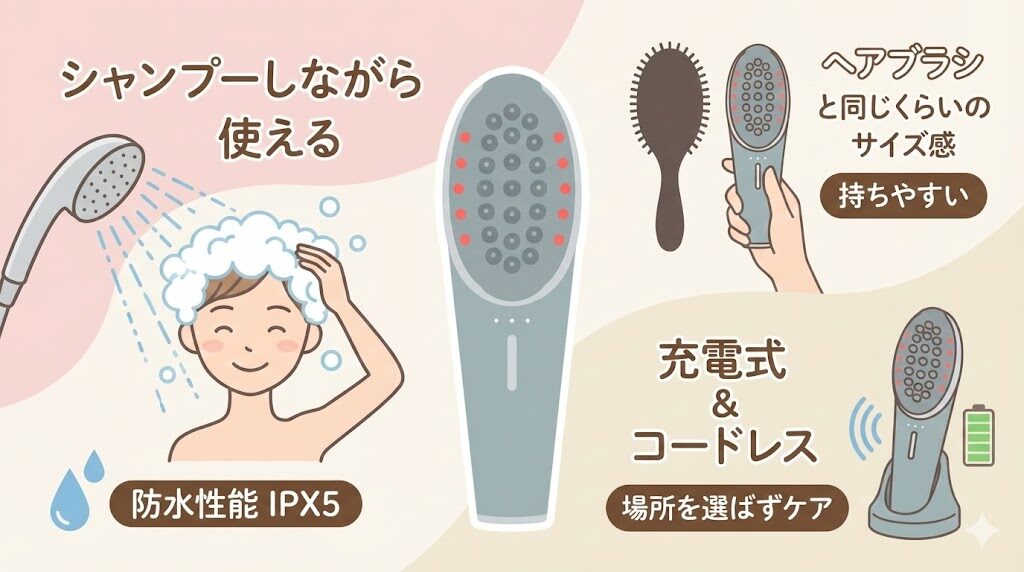 ミーゼニードルリフトブラシの良い口コミ 使いやすい