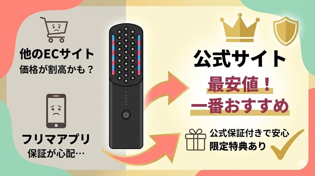 まとめ：ブライトエレキブラシプラスの最安値で買うなら「公式サイト」が一番おすすめ！