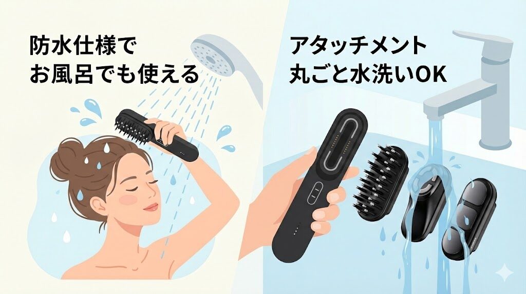 マイトレックスプルーヴ　防水仕様で使いやすい