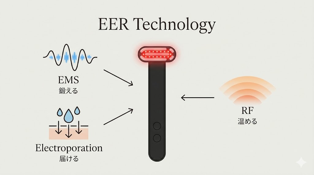 ディズム美顔器のEER