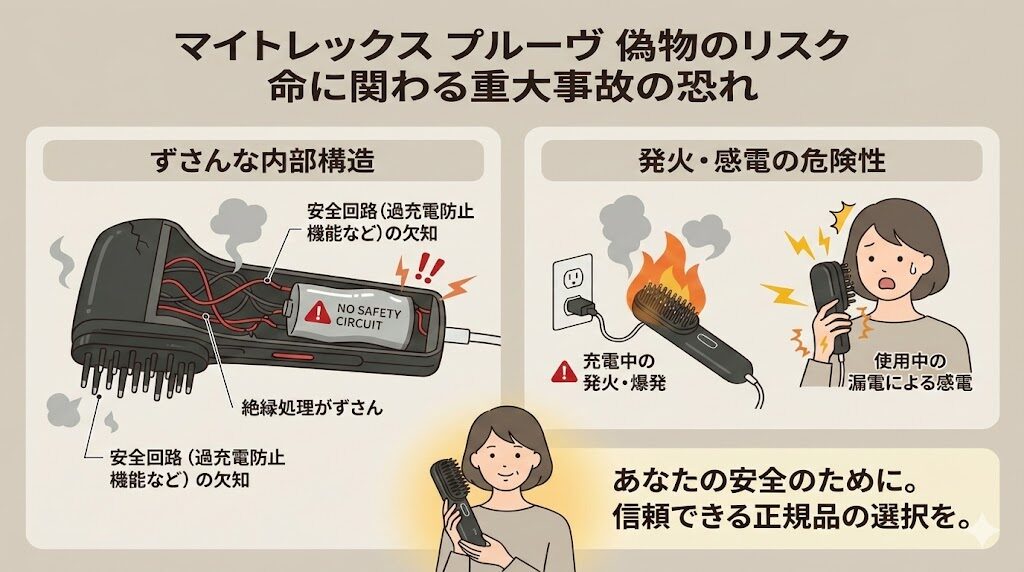 マイトレックスプルーヴ　火災や感電など、命に関わる事故のリスク