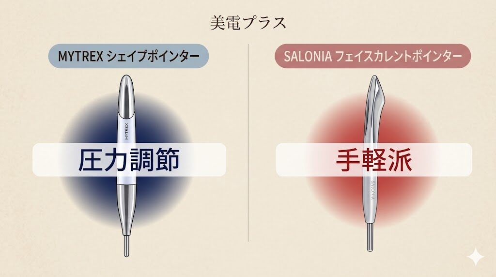 まとめ：マイトレックスシェイプポインターとサロニアポインターの違いは6個！知って選ぶ「後悔しない運命の一台」
