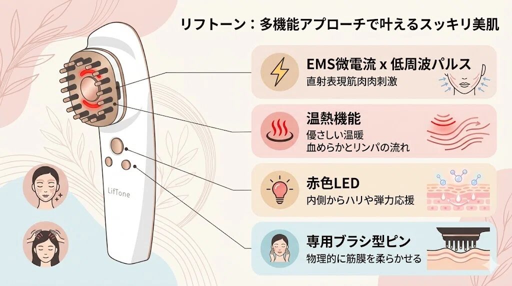 リフトーン　さまざまな機能でリフトケア